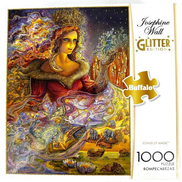 Josepine Wall Power Of Magic  glitter Buffalo jigsaw puzzle 1000 piece - Picture 1 of 2